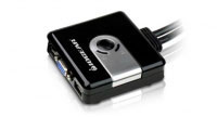 Iogear 2-Port Compact USB VGA KVM Switch (GCS42UW6)